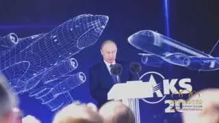 МАКС 2015: В.В. Путин