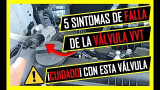 ⚠️ 5 SÍNTOMAS De La VÁLVULA VVT Dañada o Fallando⚠️ ASI FALLA Tu CARRO😱