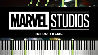 Marvel Studios Intro (Loki Season 2 Episode 3) - Piano Tutorial