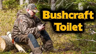 Bushcraft Toilet Build - When You Gotta Go, You Gotta Go