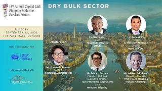 2023 15th Annual Shipping & Marine Services Forum - Dry Bulk Sector