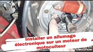 Installer un allumage électronique sur un moteur de motoculteur