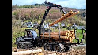 🌲 *Logset-logging* • Logset 8F GT • Forstunternehmen Krüger • Forwarder in Action • Part-1 🌲