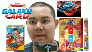 Unpack [BoboiBoy Galaxy Card Pek Versus] part 2 card main & UNBOXING Arena Mat ⚡⚡⚡