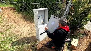 Elektrická instalace - Elektroměrový rozvaděč (pilíř)