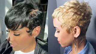 Nothing But Pixie Haircut Ideas for Black Women Part 3