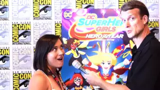 Anais Fairweather (Supergirl) interview for DC Super Hero Girls
