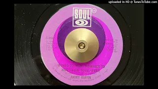 Jimmy Ruffin - World So Wide, Nowhere to Hide (From Your Heart) (Soul) February 1967