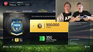 OPENING THE 500K TOTS PACK!! - FIFA 15