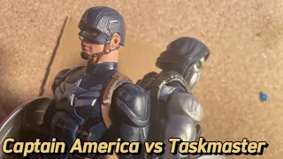 Captain America vs Taskmaster (Short Stop Motion Recreation)