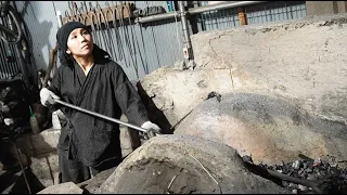 Awesome Manufacturing Process! 刀鍛冶が作る日本刀包丁 Japanese Sword Knife , Pencil , Car ＆ Terrestrial Globes.