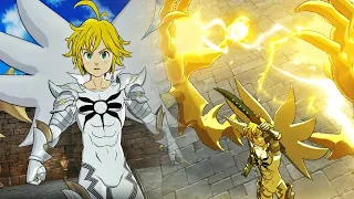 [Showcase] Demon King Meliodas (Era's End) - Skills Animations (7DS: Grand Cross)