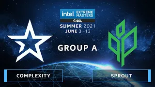 CS:GO - Complexity vs. Sprout [Dust2] Map 1 - IEM Summer 2021 - Group A