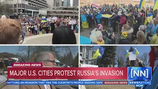 Thousands protest against Russia across European cities | NewsNation Prime
