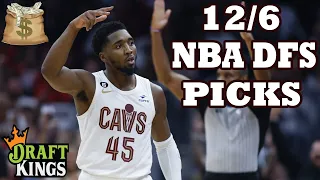 DRAFTKINGS NBA PICKS | TUESDAY 12/6/22 | NBA DFS PICKS