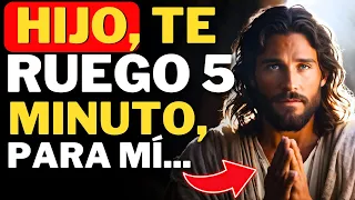 🛑HIJO NO SALTES ES POR TI QUE SUPLICO 5 MINUTOS | MENSAJE DE DIOS PARA MÍ | Dios Manifiesta Hoy