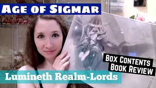 Lumineth Realm-Lords Boxed Set Unboxing & Battletome Review!