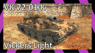 Vickers Light, VK 72.01 K | Реплеи | WoT Blitz | Tanks Blitz