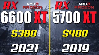 RX 6600 XT vs. RX 5700 XT | Test in 8 Games