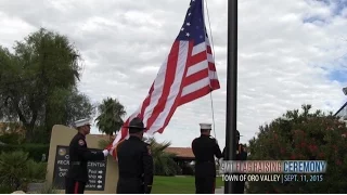 Oro Valley 9/11 Flag Raising Ceremony