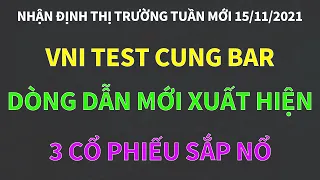 NHẬN ĐỊNH THỊ TRƯỜNG TUẦN MỚI 15/11 : VNI TEST CUNG BAR - DÒNG DẪN MỚI XUẤT HIỆN - 3 CỔ PHIẾU SẮP NỔ