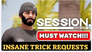 SESSION | Insane Trick Request | Realistic Session Skate Sim Montage