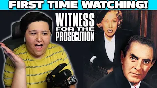 WITNESS FOR THE PROSECUTION (1957) Movie Reaction! | FIRST TIME WATCHING!