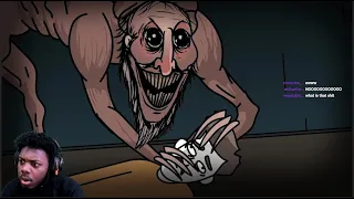 @Dr_Bob SCP-4666 The Yule Man (SCP Animation) reaction