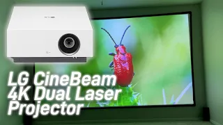 LG HU810PW 4K UHD Smart Dual Laser CineBeam Projector