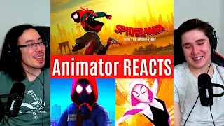 REACTING to *Spider-Man: Into the Spider-Verse* INCREDIBLE!! (Movie Reaction)