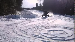 Mini ATV drift