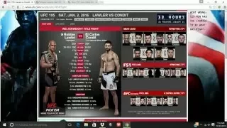 UFC 195 PPV Robbie Lawler vs Carlos Condit Predictions | UFC Betting advice | MMA Draft Kings | B...