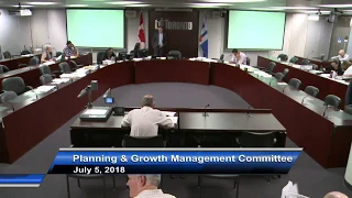 Planning and Growth Management Committee - July 5, 2018 - Part 2 of 2