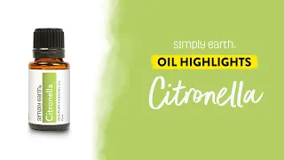 Benefits of Citronella Essential Oil