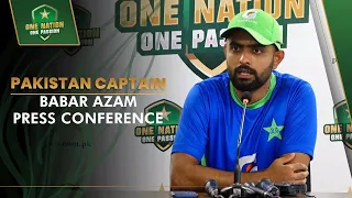 Pakistan Captain Babar Azam's Press Conference at National Bank Stadium, Karachi