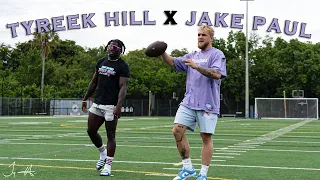 SHOULD THE DOLPHINS GIVE JAKE PAUL A CONTRACT?! | Tyreek Hill