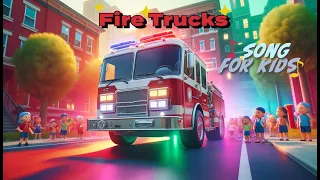 Sing & Dance with Fire Truck Heroes - Fun Kids Music!