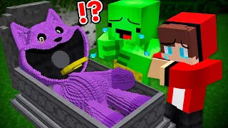 CatNap Fake DIED ? JJ and MIKEY investigation in Minecraft - Maizen Animation