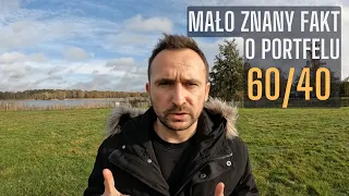 Mało znany fakt o portfelu 60/40