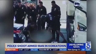 LAPD fatally shoots man in Koreatown