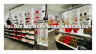 70% OFF MICHAEL KORS HANDBAGS AT WOODBURY COMMON OUTLETS IN NEW YORK 🇺🇸🇺🇸