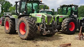 Fendt 1000 führt ? 14t Trecker Treck Rendswühren 2023 Fendt 1050 XERION Kirowez