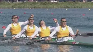 Australia Gold - Men's Kayak Four 1000m | London 2012 Olympics