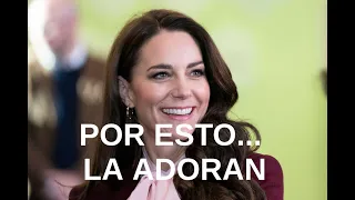 Por estas razones... adoran a kate,  realeza