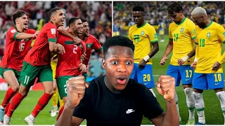 🇬🇧BRIT REACTS TO - Morocco Vs Brazil - (THEY DID IT AGAIN!!🇲🇦👏🏾😱)