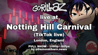 Gorillaz - Notting Hill Carnival, London, England (FULL SHOW - 1080p - 60fps)