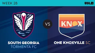 South Georgia Tormenta FC v One Knoxville SC: September 23, 2023