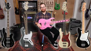 Comparing 5 Basses Under $250!