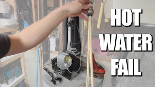 Why Does My Hot Water Run Out fast? (How to Replace a Hot Water Heater Dip Tube)