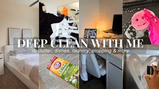DEEP CLEAN WITH ME | 3-day apartment reset *EXTREME* , organizing for 2024 & cleaning motivation